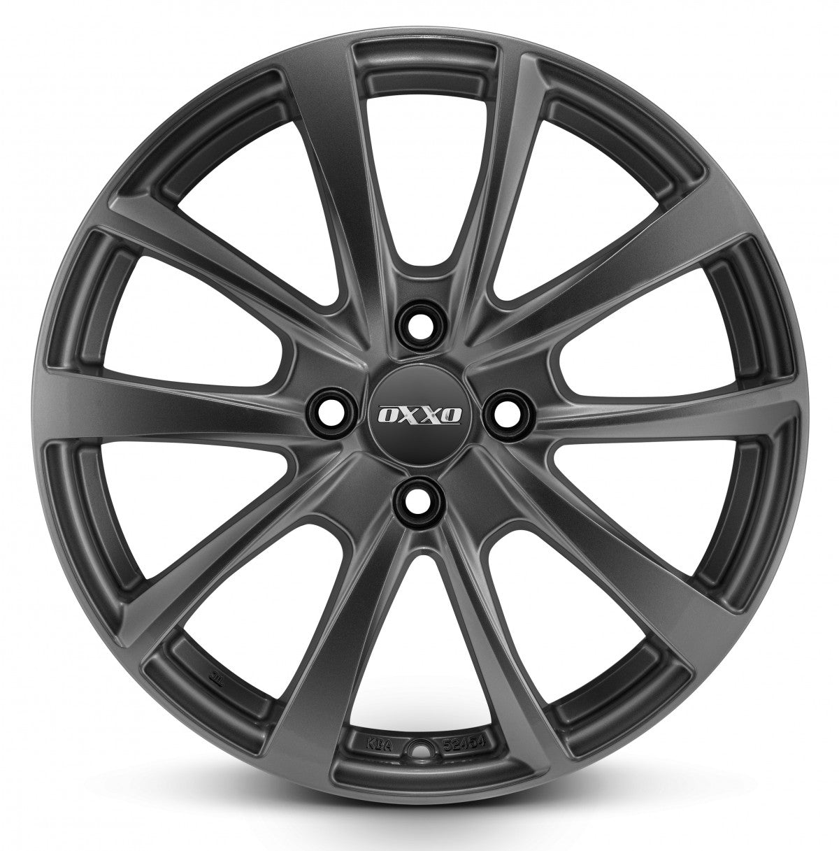 Oxxo Vidorra gunmetal Alufelge 7x17 Zoll ET48 LK 5x100 ML63.4 – Bild 5