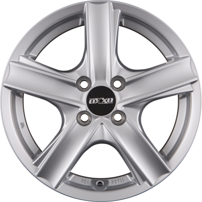 Oxxo Novel silver Alufelge 7x17 Zoll ET48 LK 5x112 ML66.6 – Bild 7