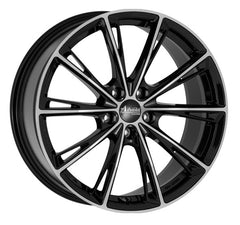 Oxxo Predator black polished Alufelge 8.5x20 Zoll ET40 LK 5x108 ML67.1