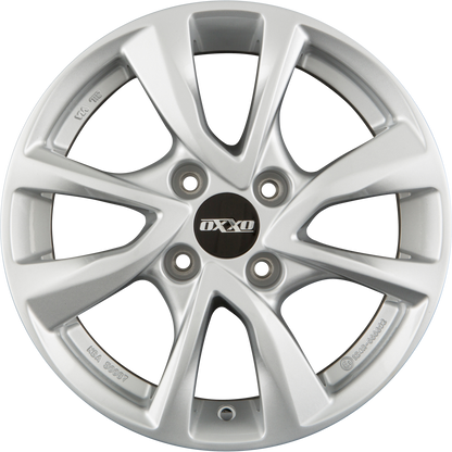 Oxxo Oberon 4 silver Alufelge 6x15 Zoll ET31 LK 4x100 ML60.1 – Bild 7
