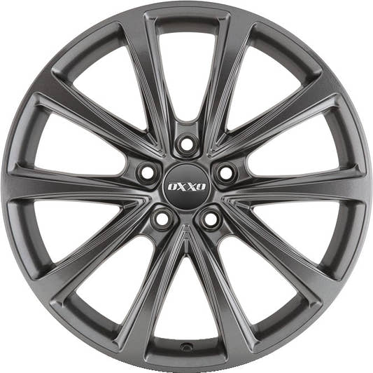 Oxxo Liberty gunmetal Alufelge 6.5x16 Zoll ET33 LK 5x112 ML57.1 – Bild 2