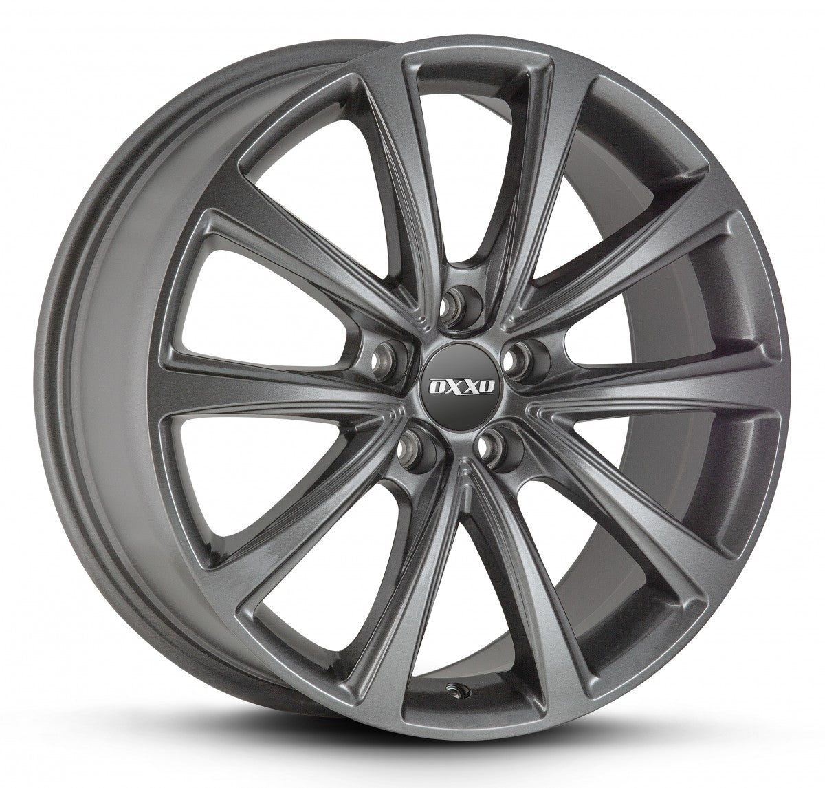 Oxxo Liberty gunmetal Alufelge 7x17 Zoll ET34 LK 5x112 ML66.6