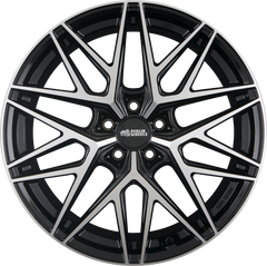 Berlin BW01 Kreuzberg Black Front Polished Alufelge 8.5x19 Zoll ET45 LK 5x112 ML66.6