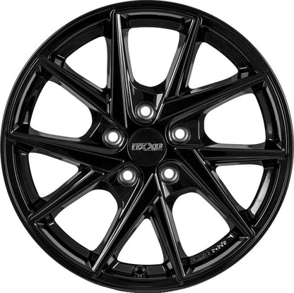 Oxxo Crow black Alufelge 7x17 Zoll ET45 LK 5x114.3 ML72.6 – Bild 2