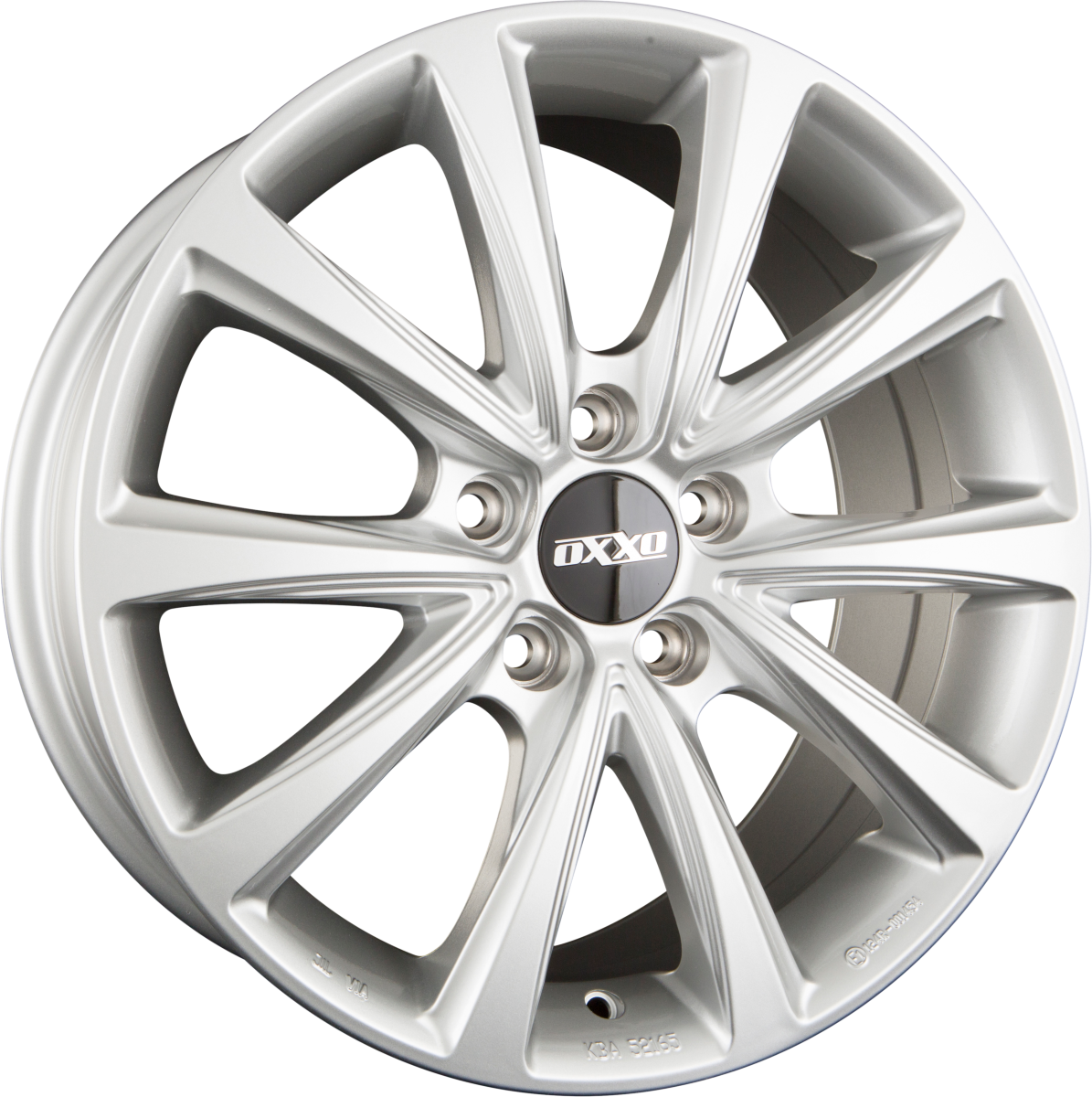 Oxxo Liberty (OX17) Silber Alufelge 7x17 Zoll ET40 LK 5x112 ML57.1 – Bild 2