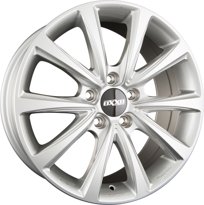 Oxxo Liberty (OX17) Silber Alufelge 7x17 Zoll ET40 LK 5x112 ML57.1 – Bild 2