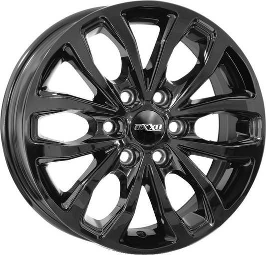 Oxxo Hyperion 6 black Alufelge 6.5x17 Zoll ET50 LK 6x120 ML74.6
