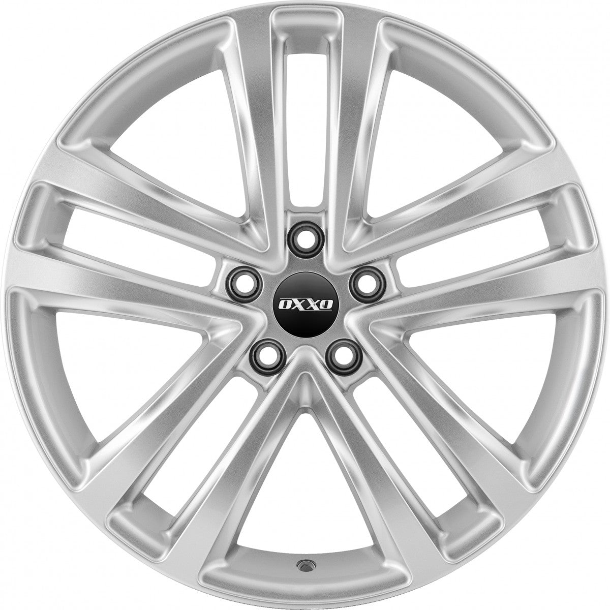 Oxxo Brave silver Alufelge 7.5x17 Zoll ET53 LK 5x112 ML66.6 – Bild 2