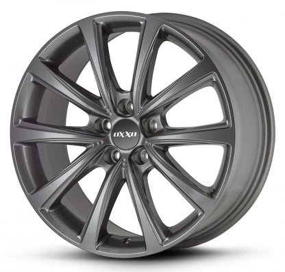 Oxxo Liberty gunmetal Alufelge 8x18 Zoll ET38 LK 5x112 ML57.1 – Bild 3
