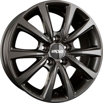 Oxxo Liberty gunmetal Alufelge 8.5x19 Zoll ET38 LK 5x112 ML57.1 – Bild 5