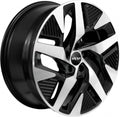Oxxo Pulse EV black / polished Alufelge 7.5x19 Zoll ET45 LK 5x120 ML64.1