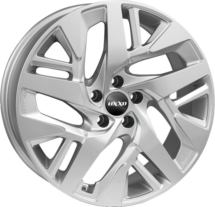 Oxxo Pulse Pro silver Alufelge 8x19 Zoll ET34 LK 5x112 ML66.6