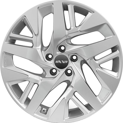 Oxxo Pulse Pro silver Alufelge 8x19 Zoll ET39 LK 5x112 ML66.6 – Bild 2