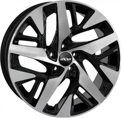 Oxxo Pulse Pro black / polished Alufelge 8x19 Zoll ET58 LK 5x120 ML65.1