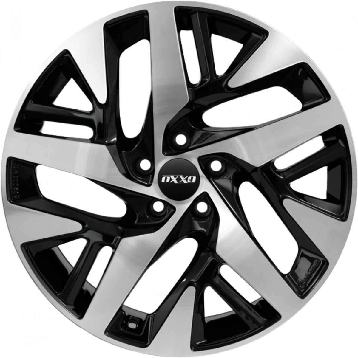 Oxxo Pulse Pro black / polished Alufelge 8.5x19 Zoll ET36 LK 5x112 ML66.6 – Bild 2