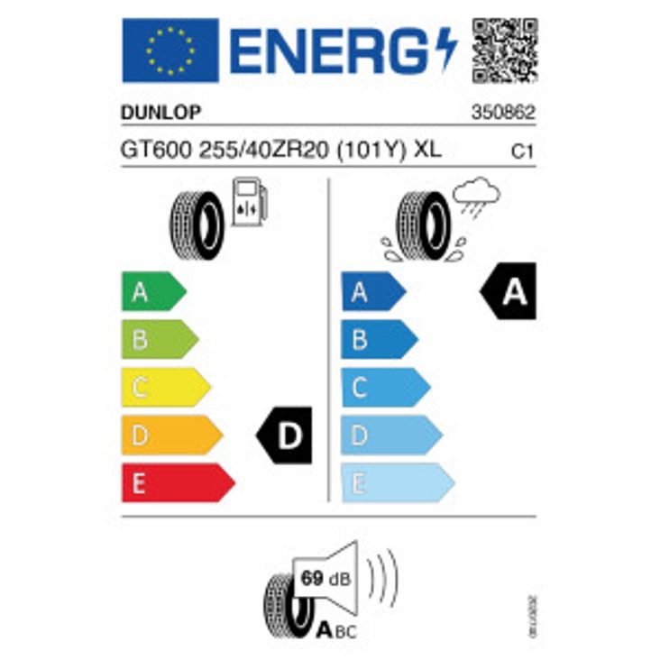 Dunlop SP Sport Maxx GT600 255/40 R20 101Y Sommer – Bild 2