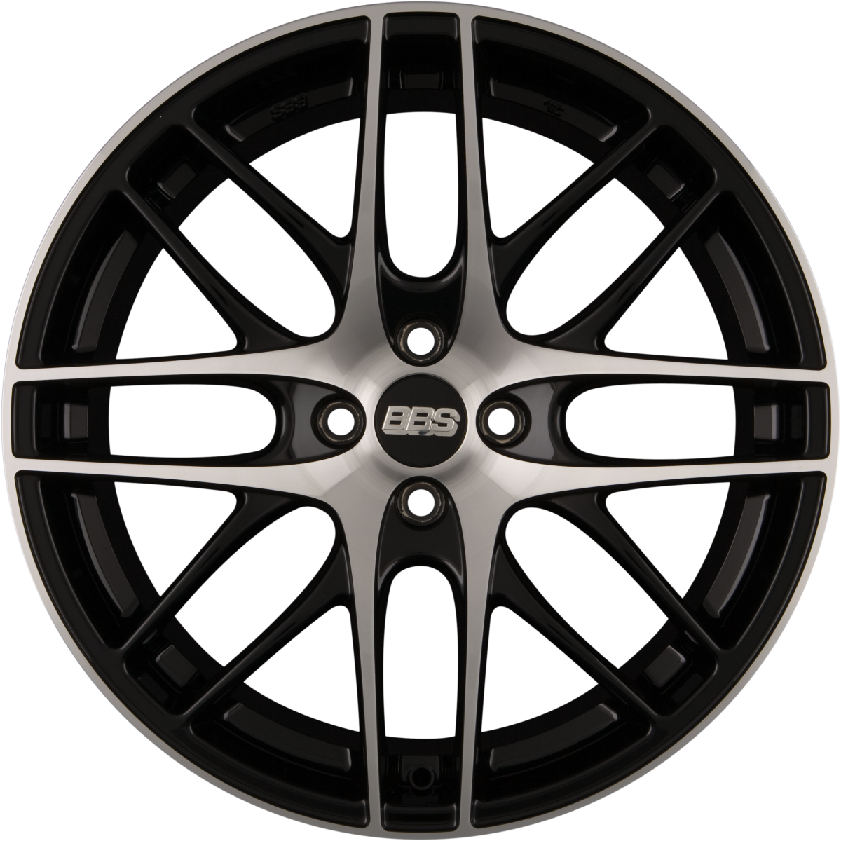 BBS CS Schwarz Diamantgedreht Alufelge 8.5x19 Zoll ET35 LK 5x110 ML82