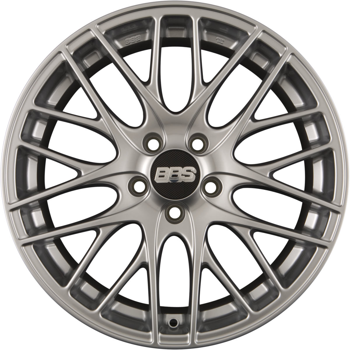 BBS CS Brillantsilber Alufelge 7.5x17 Zoll ET42 LK 5x114.3 ML82