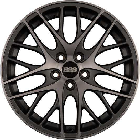 BBS CS Anthrazit Diamantgedreht Alufelge 7.5x17 Zoll ET42 LK 5x114.3 ML82
