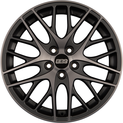 BBS CS Anthrazit Diamantgedreht Alufelge 7.5x17 Zoll ET42 LK 5x114.3 ML82