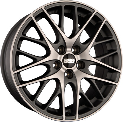 BBS CS Anthrazit Diamantgedreht Alufelge 7.5x17 Zoll ET42 LK 5x114.3 ML82 – Bild 2