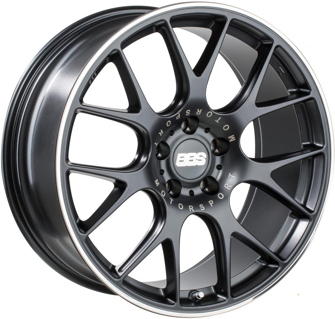 BBS CH-R schwarz matt 8.5x19 ET48 - LK5/112 ML82