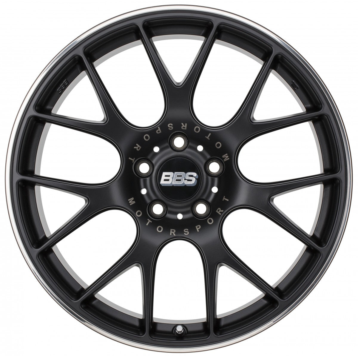BBS CH-R schwarz matt 8.5x19 ET48 - LK5/112 ML82
