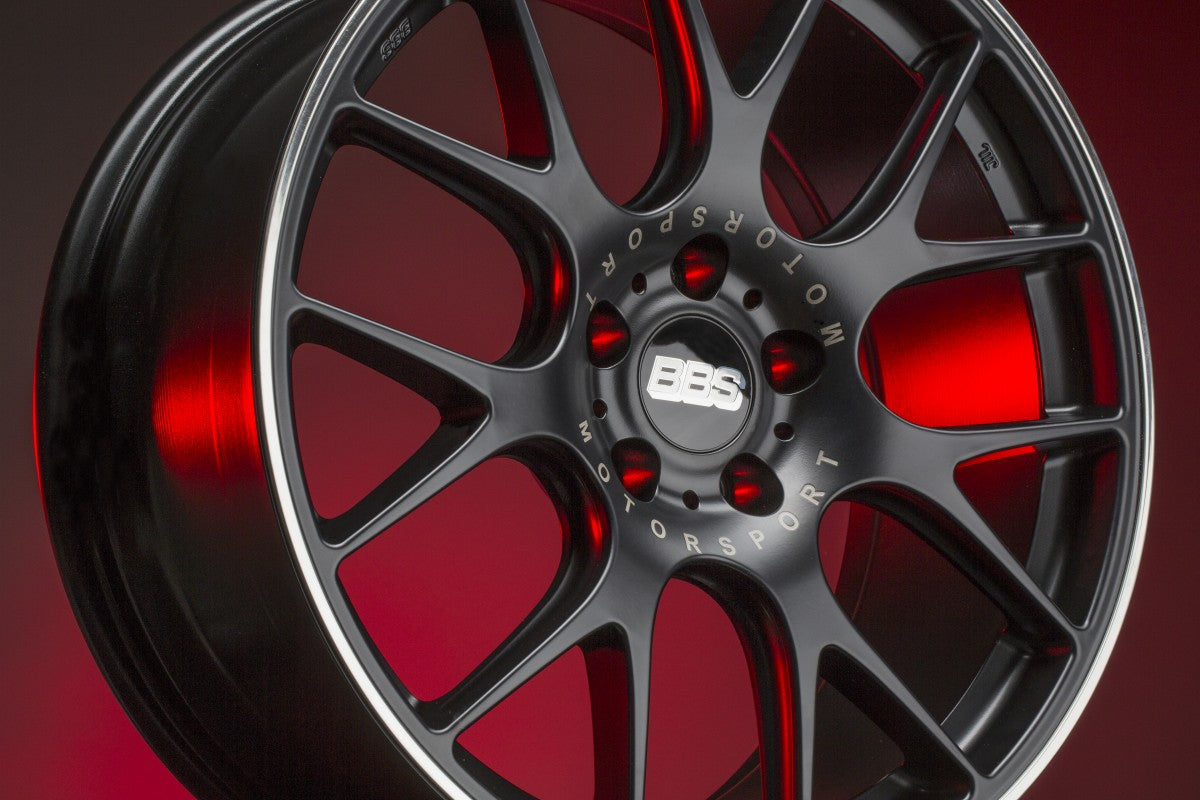 BBS CH-R schwarz matt 8.5x19 ET48 - LK5/112 ML82