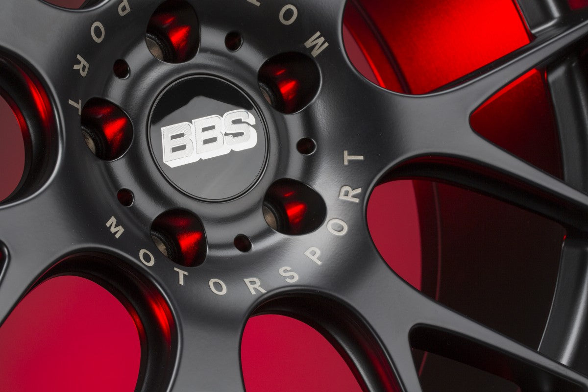 BBS CH-R schwarz matt 8.5x19 ET48 - LK5/112 ML82
