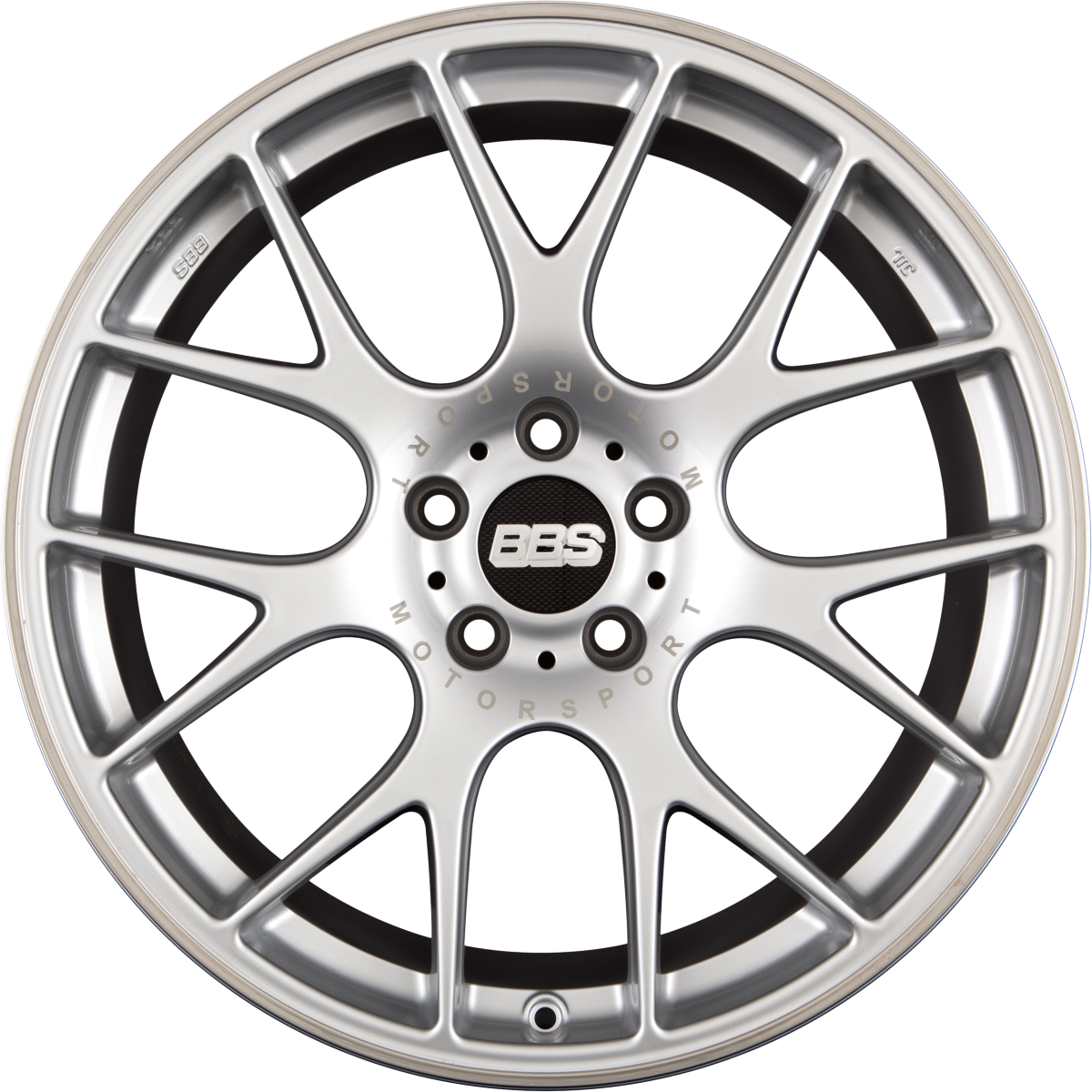 BBS CH-R Brillantsilber mit Edelstahl Anfahrschutz Alufelge 9x20 Zoll ET44 LK 5x120 ML82