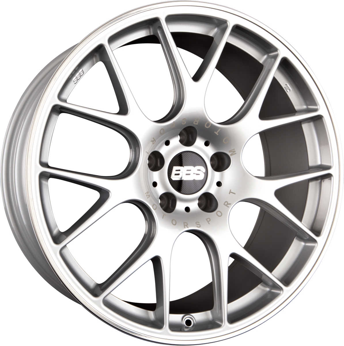 BBS CH-R Brillantsilber mit Edelstahl Anfahrschutz Alufelge 9x20 Zoll ET44 LK 5x120 ML82 – Bild 2