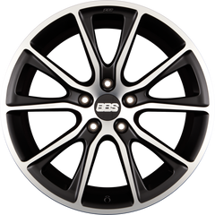 BBS SV Schwarz Diamantgedreht Matt Alufelge 10.5x22 Zoll ET50 LK 5x130 ML71.5