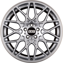 BBS RX-R Brillantsilber mit Anfahrschutz Alufelge 9.5x19 Zoll ET40 LK 5x112 ML82