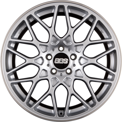 BBS RX-R Brillantsilber mit Anfahrschutz Alufelge 9.5x19 Zoll ET40 LK 5x112 ML82