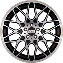 BBS RX-R Schwarz Diamantgedreht Matt mit Anfahrschutz Alufelge 10x19 Zoll ET35 LK 5x120 ML82
