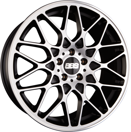 BBS RX-R Schwarz Diamantgedreht Matt mit Anfahrschutz Alufelge 10x19 Zoll ET35 LK 5x120 ML82 – Bild 2