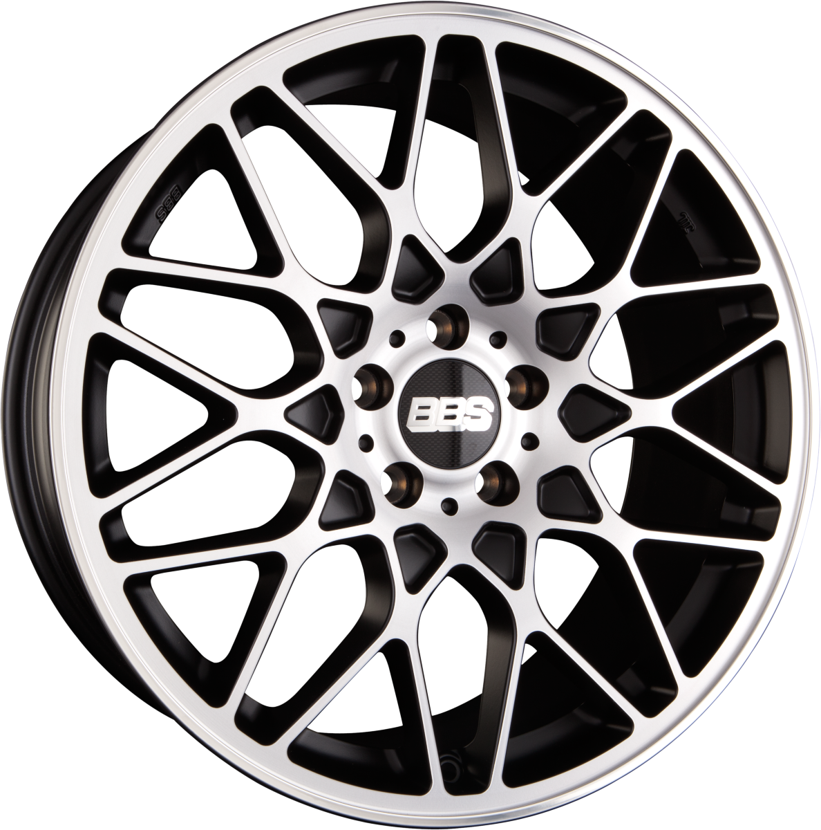 BBS RX-R Schwarz Diamantgedreht Matt mit Anfahrschutz Alufelge 10x19 Zoll ET35 LK 5x120 ML82 – Bild 2