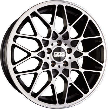 BBS RX-R Schwarz Diamantgedreht Matt mit Anfahrschutz Alufelge 10x19 Zoll ET35 LK 5x120 ML82 – Bild 2