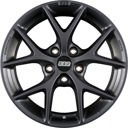 BBS SR Himalaya Grau Matt Alufelge 7.5x17 Zoll ET48 LK 5x100 ML70