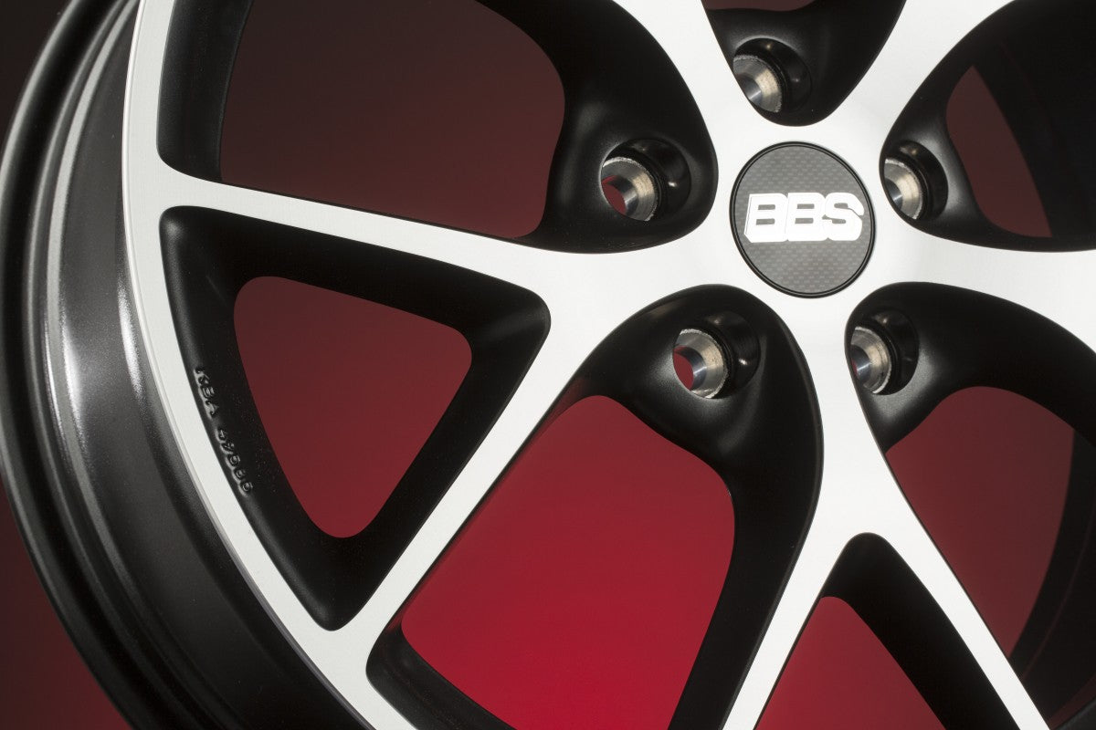 BBS SR vulcano grau diamantgedreht Alufelge 8x17 Zoll ET42 LK 5x112 ML82 – Bild 5