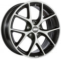 BBS SR vulcano grau diamantgedreht Alufelge 7.5x17 Zoll ET48 LK 5x100 ML70