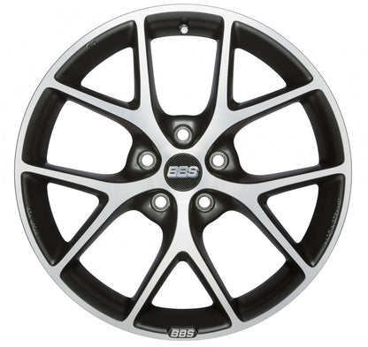 BBS SR vulcano grau diamantgedreht Alufelge 7.5x17 Zoll ET48 LK 5x100 ML70 – Bild 2