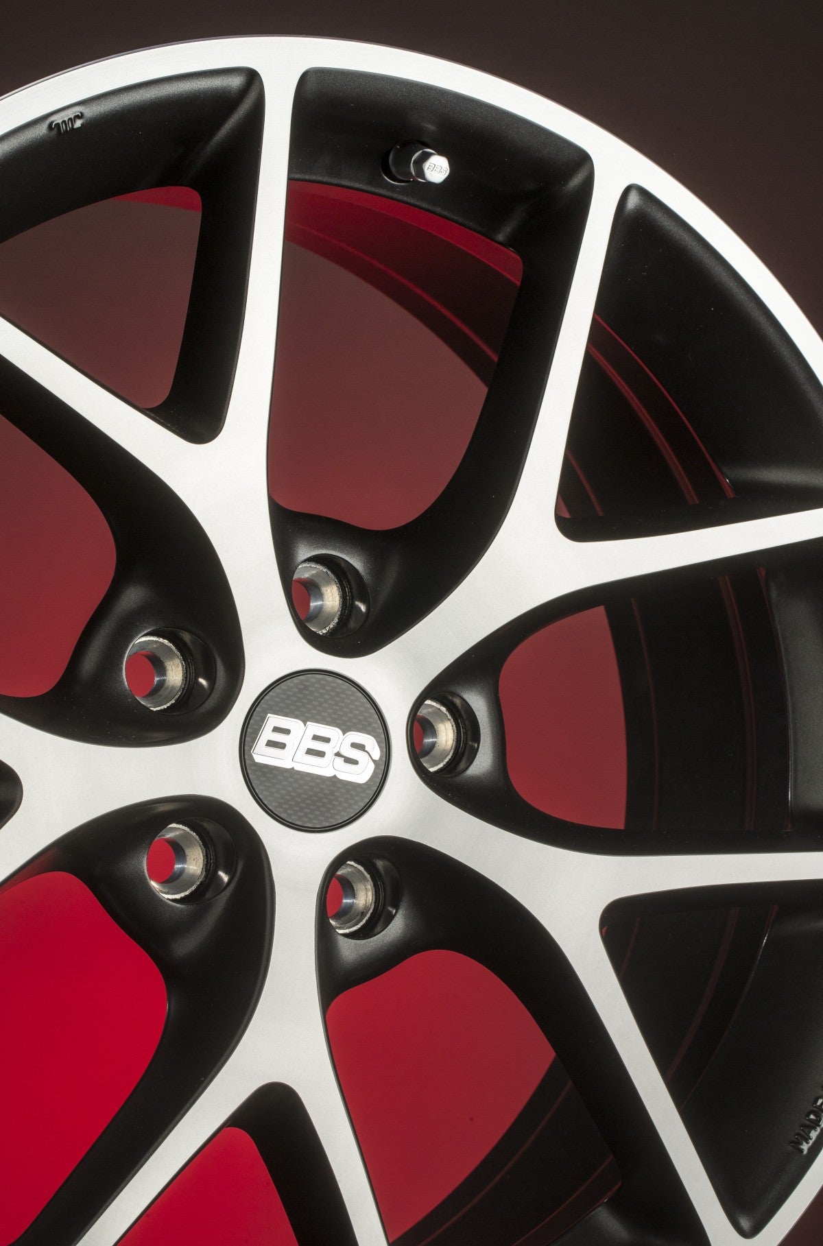 BBS SR vulcano grau diamantgedreht Alufelge 7.5x17 Zoll ET48 LK 5x100 ML70 – Bild 4