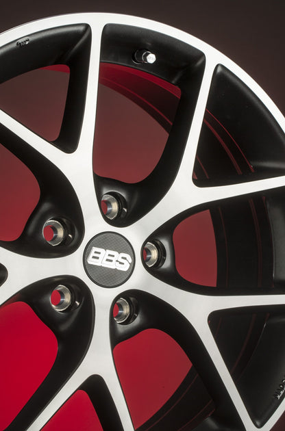 BBS SR vulcano grau diamantgedreht Alufelge 7.5x17 Zoll ET48 LK 5x100 ML70 – Bild 4