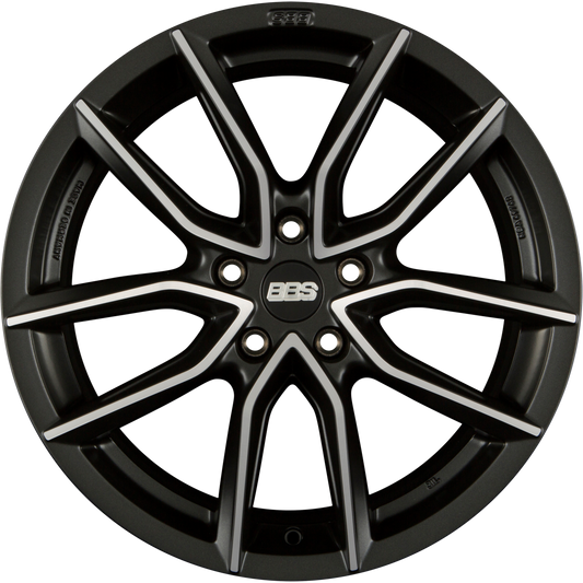 BBS XA Night Fever Black Diamantgedreht Alufelge 9.5x20 Zoll ET35 LK 5x112 ML82