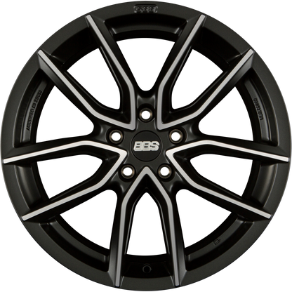 BBS XA Night Fever Black Diamantgedreht Alufelge 9.5x20 Zoll ET35 LK 5x112 ML82