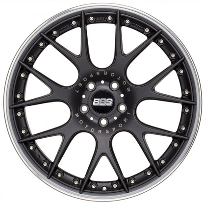 BBS CH-RII schwarz matt - DS10 Alufelge 9.5x21 Zoll ET23 LK 5x112 ML66.5 – Bild 2