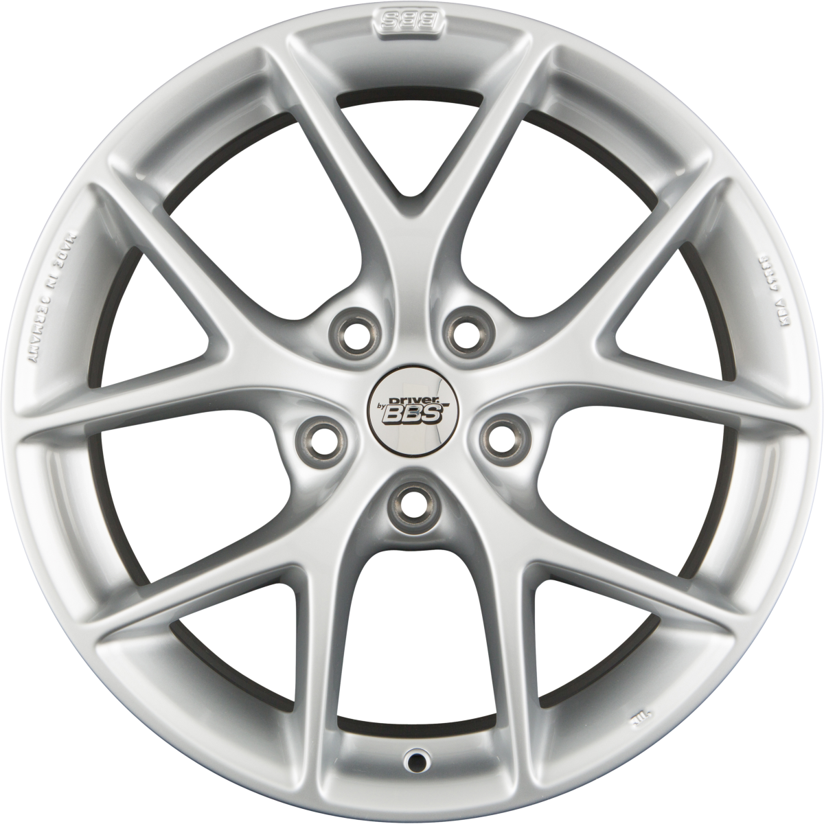 BBS SR Brillantsilber Alufelge 7x16 Zoll ET48 LK 5x112 ML82