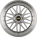 BBS LM Brillantsilber - Felgenbett Diamantgedreht 10x18 Zoll ET50 LK 5x130 ML71.5