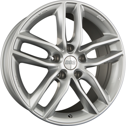 BBS SX Brillantsilber Alufelge 8x18 Zoll ET45 LK 5x108 ML82 – Bild 2